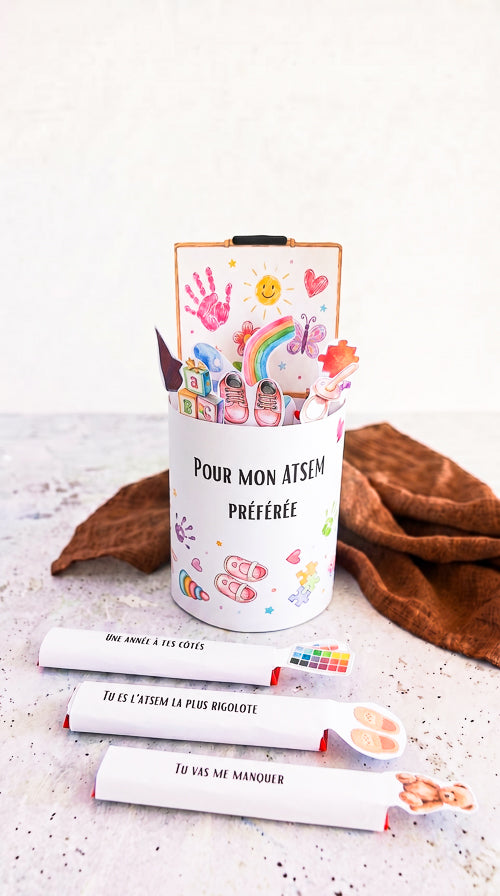 Kit Banderoles Kinder Maxi "ATSEM" - Modèle à Imprimer