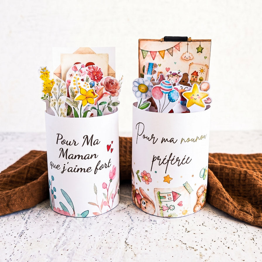 Pack Duo Banderoles Kinder Maxi "Maman & Nourrice" - Modèles à Imprimer