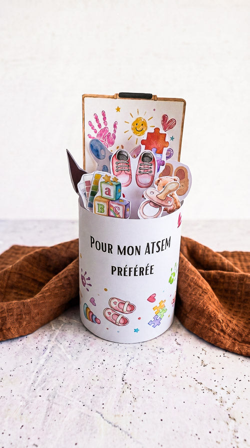 Pack Trio Banderoles Kinder Maxi "Maîtresse, ATSEM & AESH" - Modèles à Imprimer