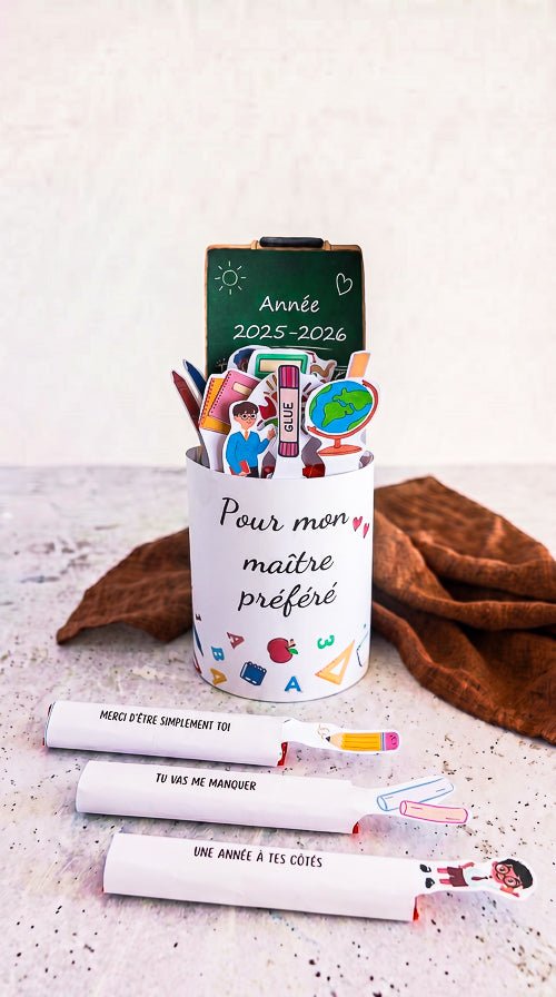 Pack Duo Banderoles Kinder Maxi "Maître & AESH" - Modèles à Imprimer