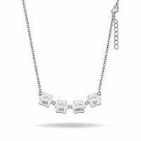Le Collier Patte d'Amour - Gravé à son prénom