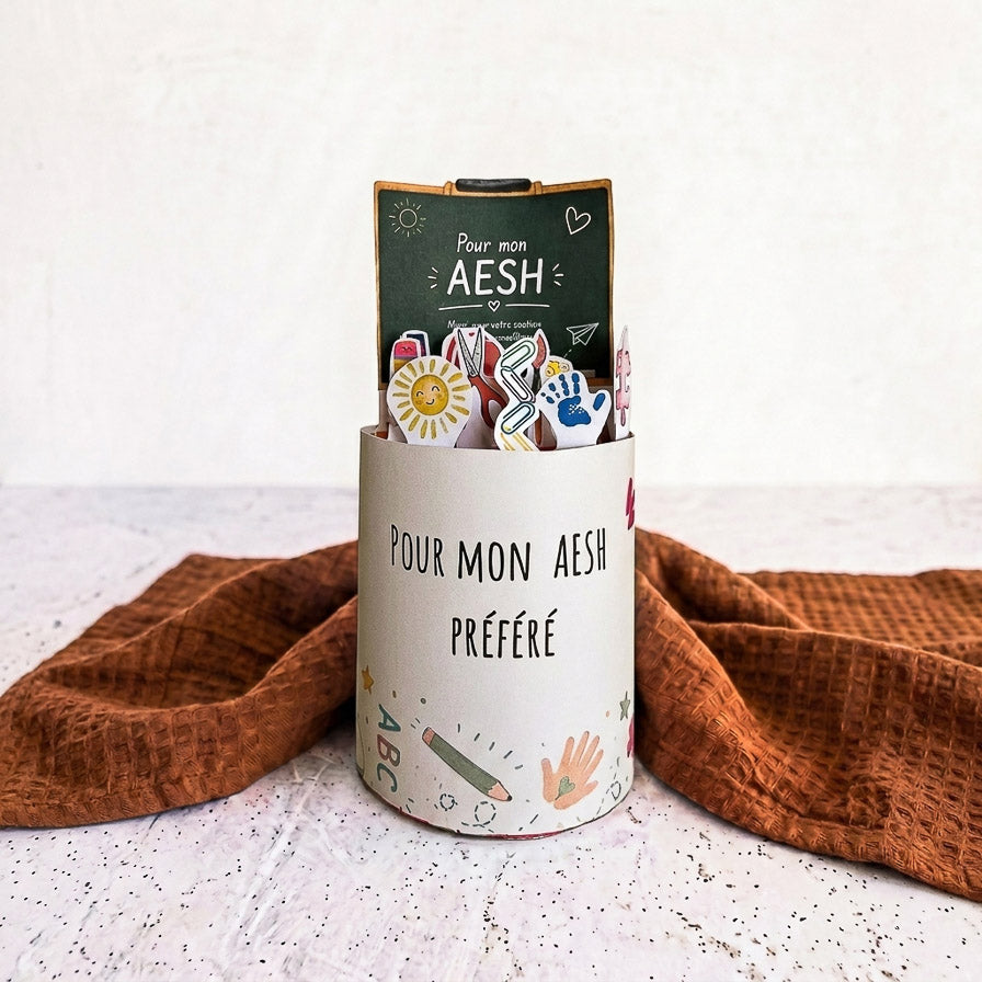 Kit Banderoles Kinder Maxi "AESH" - Modèle à Imprimer