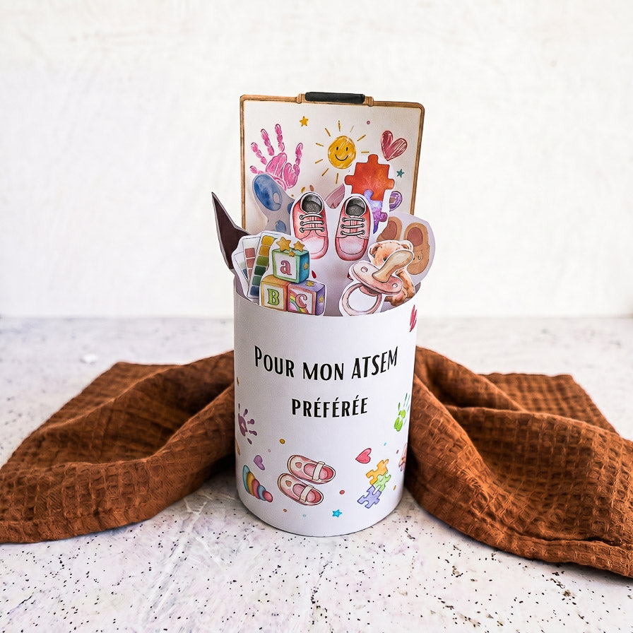 Kit Banderoles Kinder Maxi "ATSEM" - Modèle à Imprimer