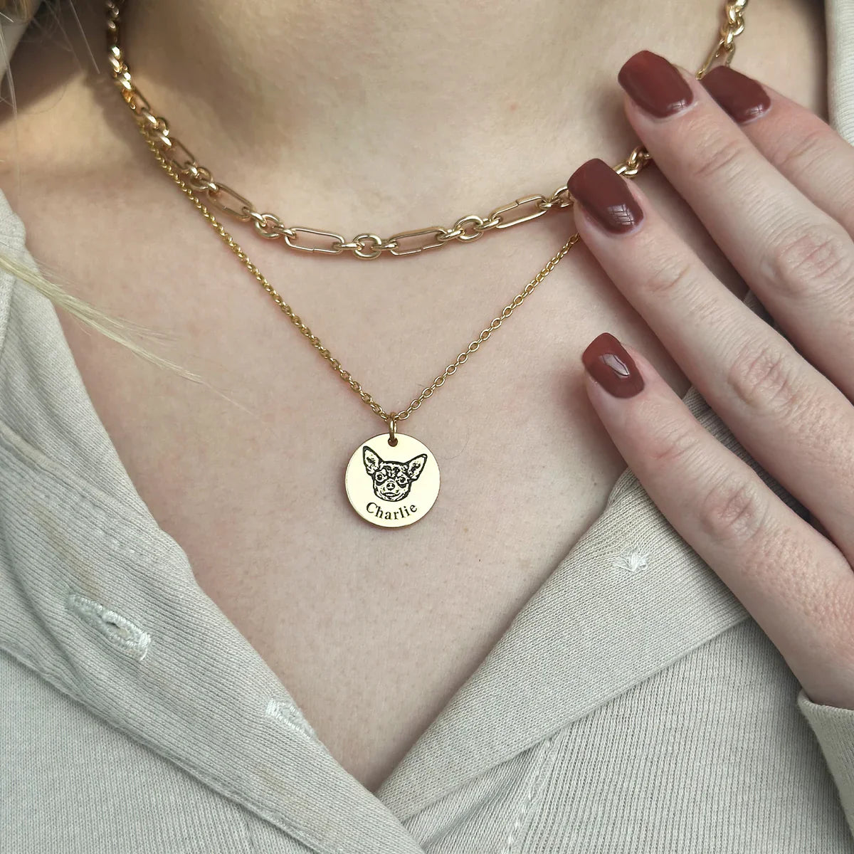 Collier Portrait Animal