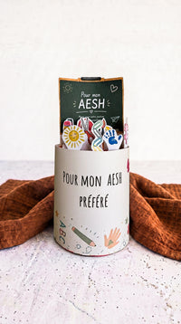 Kit Banderoles Kinder Maxi "AESH" - Modèle à Imprimer