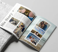 Personalized Dad Magazine Template – Canva Template – Father's Day Magazine