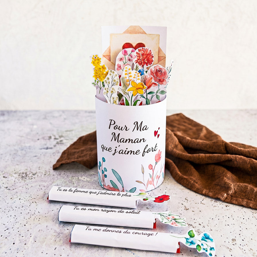 Pack Duo Banderoles Kinder Maxi Fête "Mères & Pères" - Modèles à Imprimer