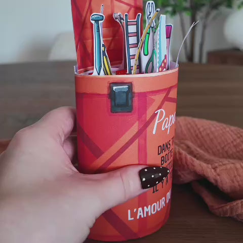 Kit Banderoles Kinder Maxi "Papa Bricoleur" - Modèle à Imprimer